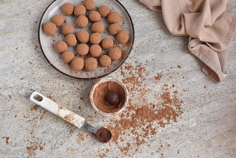Step 5 - Creamy Dark Chocolate Truffles