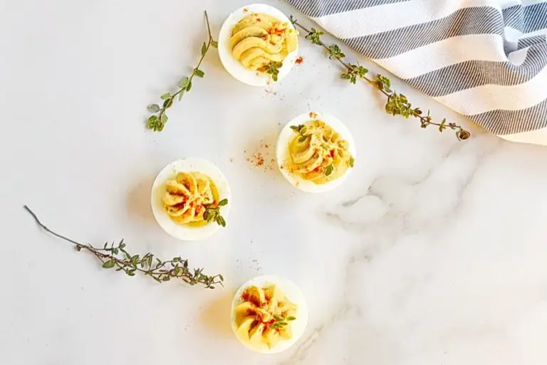 Step 8 - Deviled Eggs with Thyme and Dill