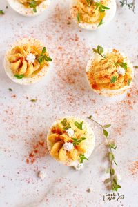 Deviled Eggs with Thyme and Dill