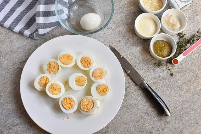 Step 3 - Deviled Eggs with Thyme and Dill
