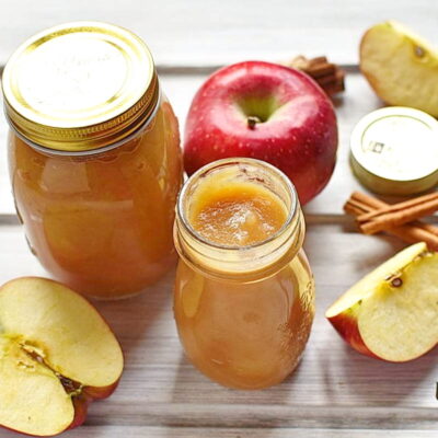 How to serve Homemade Applesauce