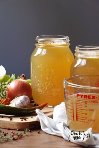 Homemade Chicken Stock Recipe - Cook.me Recipes