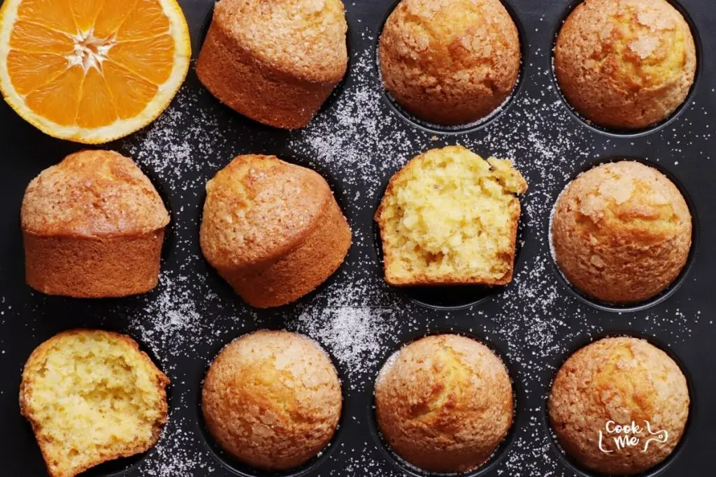 Orange Cardamom Muffins