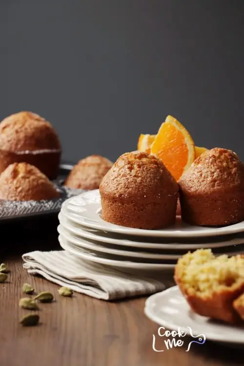 Orange Cardamom Muffins