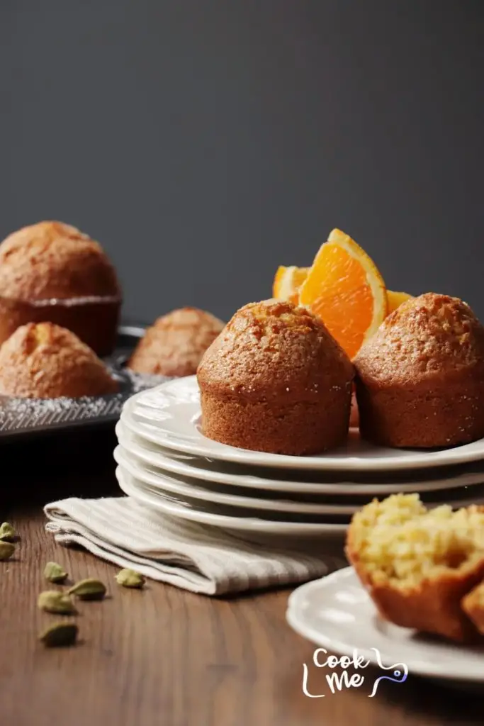 Orange Cardamom Muffins