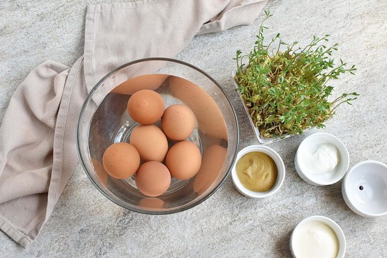 Step 1 - Pink Deviled Eggs