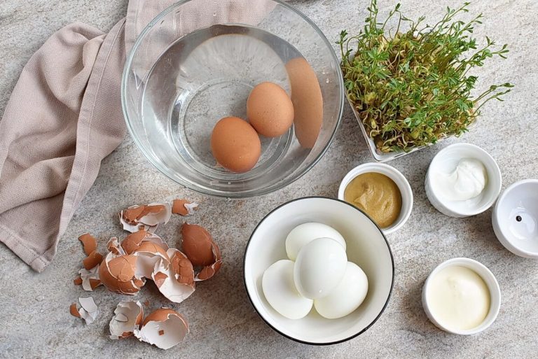 Step 2 - Pink Deviled Eggs