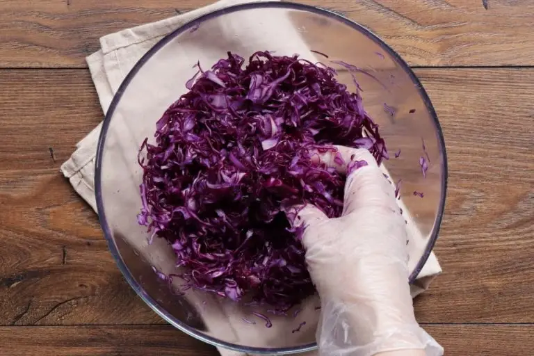 Step 2 - Red Cabbage Kimchi