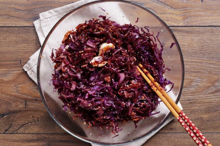 Step 5 - Red Cabbage Kimchi