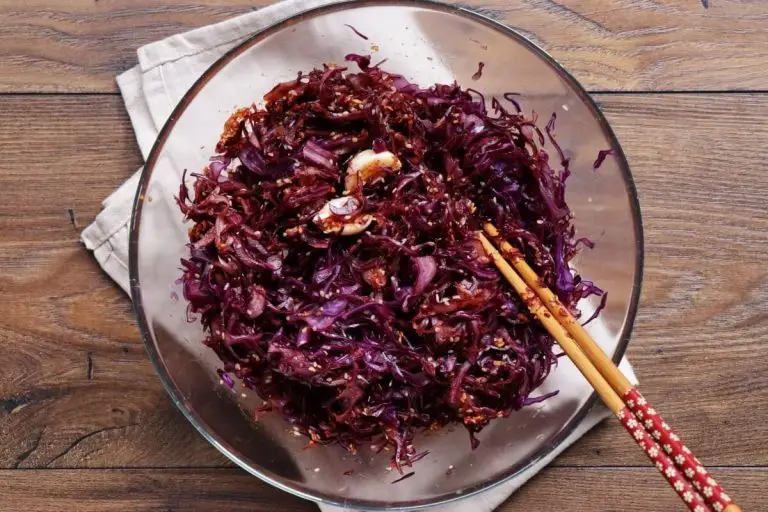 Step 5 - Red Cabbage Kimchi