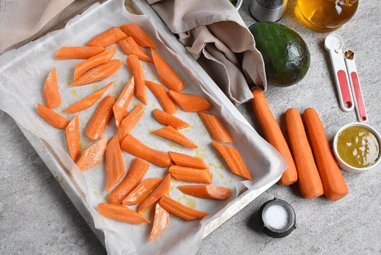 Step 2 - Roasted & Raw Carrot Salad with Avocado