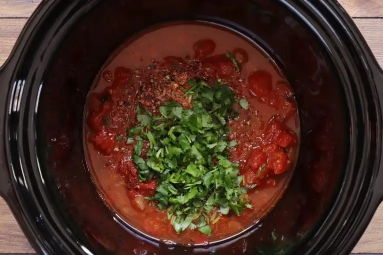 Step 1 - Slow Cooker Shredded Chicken Tacos