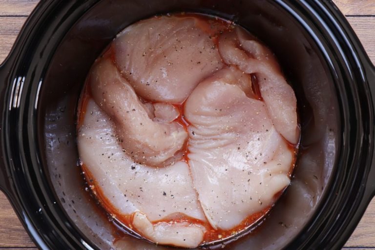 Step 2 - Slow Cooker Shredded Chicken Tacos