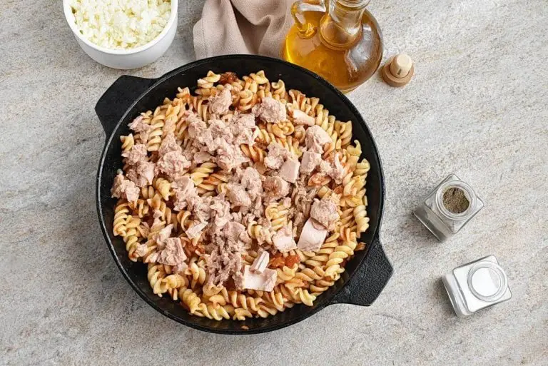 Step 6 - Tuna Pasta Bake