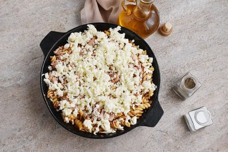 Step 7 - Tuna Pasta Bake