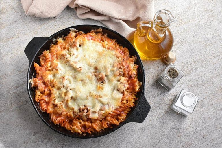 Step 8 - Tuna Pasta Bake