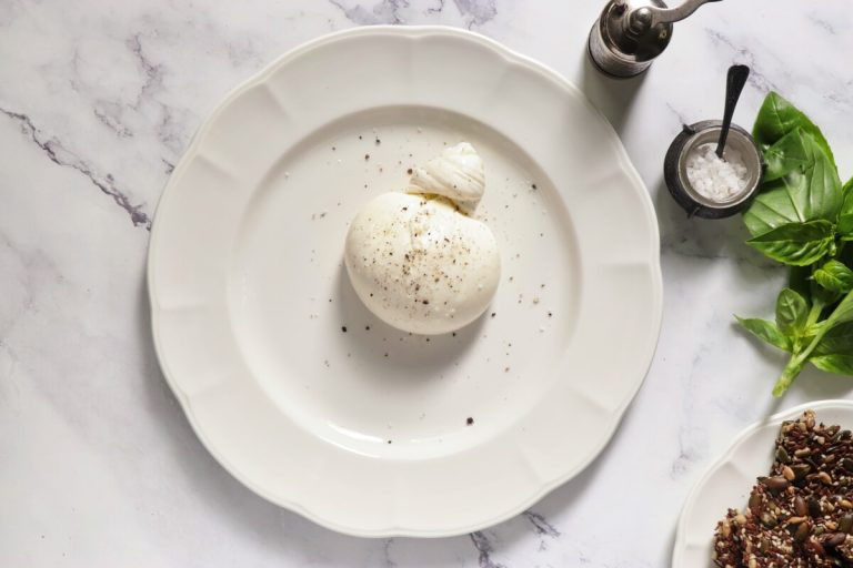 Step 1 - Burrata with Roasted Cherry Tomatoes