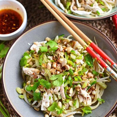 Cold Noodles with Shredded Chicken Recipes– Homemade Cold Noodles with Shredded Chicken – Easy Cold Noodles with Shredded Chicken