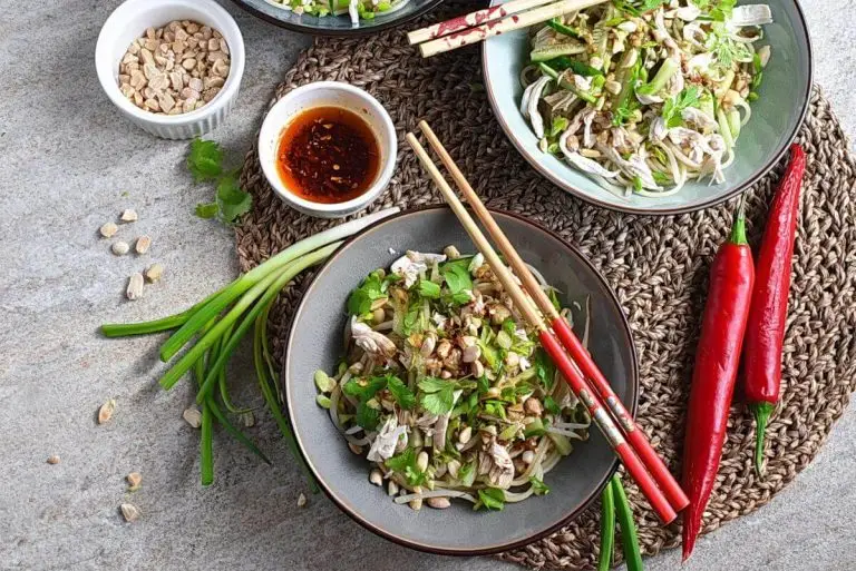 Step 5 - Cold Noodles with Shredded Chicken