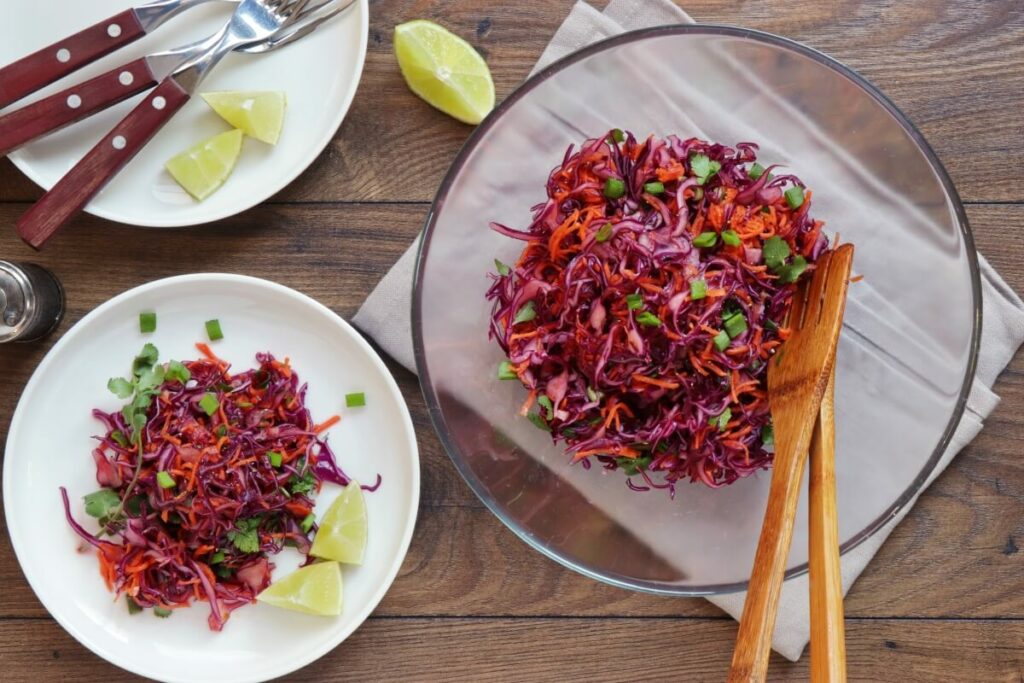 How to serve Honey Lime Coleslaw