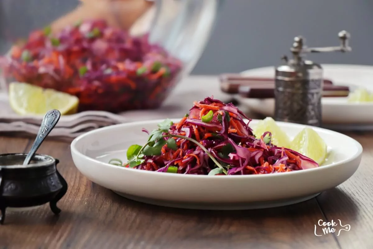 Honey Lime Coleslaw Recipe-Summer Coleslaw Recipe-Simple Summer Coleslaw-Summer Slaw