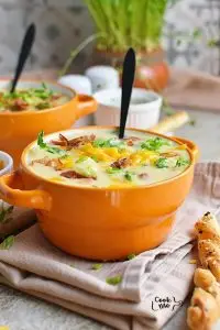 Instant Pot Loaded Potato Soup