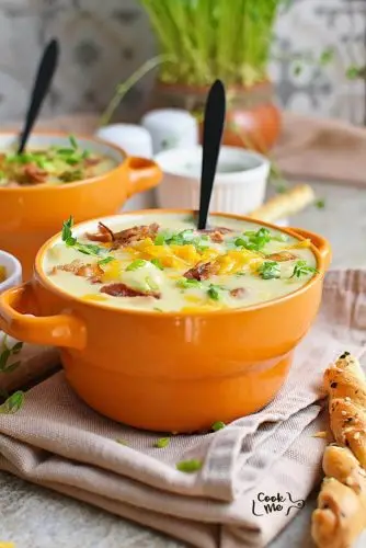 Instant Pot Loaded Potato Soup