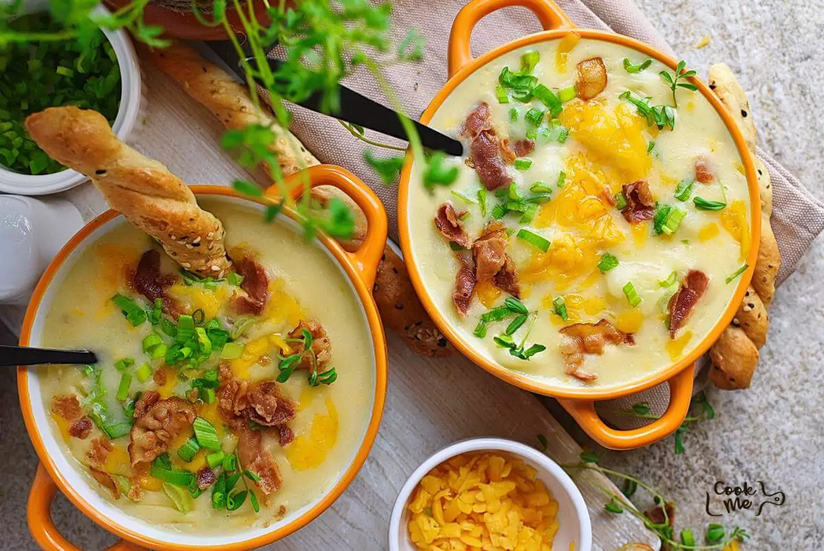 Instant Pot Loaded Potato Soup