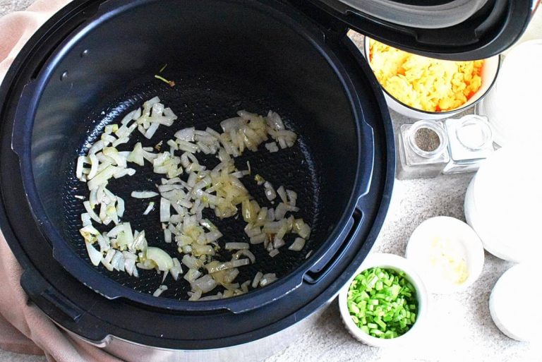 Step 1 - Instant Pot Loaded Potato Soup