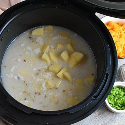 Instant Pot Loaded Potato Soup recipe - step 3