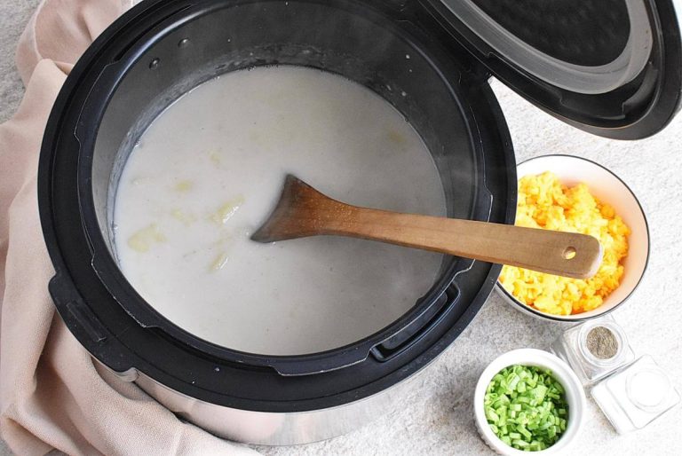 Step 5 - Instant Pot Loaded Potato Soup