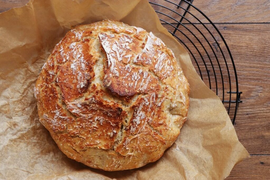 No Knead Oatmeal Bread recipe - step 10