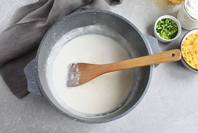 Step 4 - Loaded Baked Potato Soup