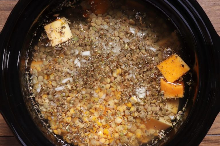 Step 2 - Slow Cooker Lentil Soup