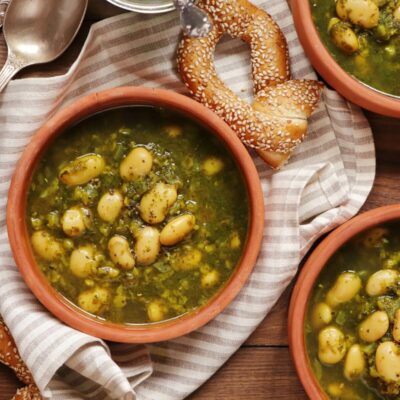 Spinach, Lentil and Butter Bean Soup Recipe-Red Lentil Butter Bean Soup-Vegan Butter Bean Soup-Vegan Lentil Soup
