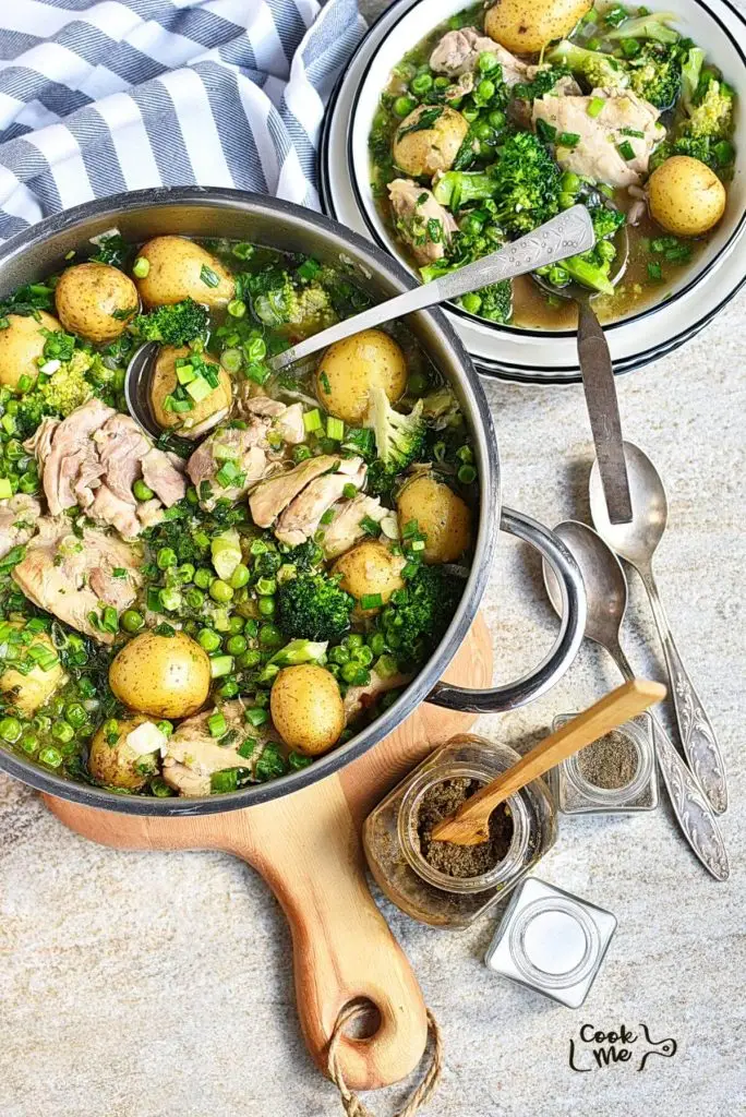 Spring Chicken in a Pot