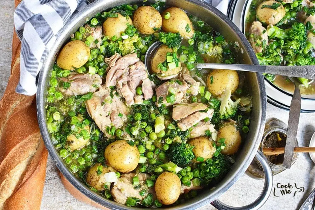 Spring Chicken in a Pot