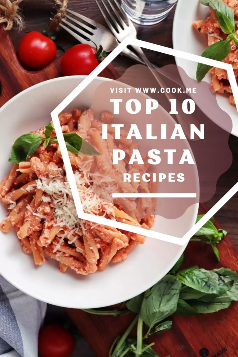 TOP 10 Italian Pasta Recipes - Cook.me Recipes