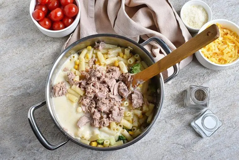 Step 4 - Creamy Tuna and Pasta Bake
