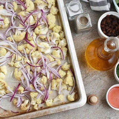 Warm Cauliflower Salad recipe - step 4