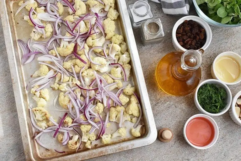 Step 4 - Warm Cauliflower Salad