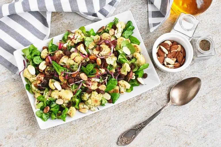 Step 7 - Warm Cauliflower Salad