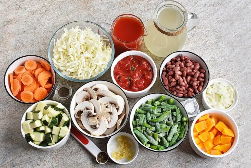 Ingredients for Weight Loss Magic Soup