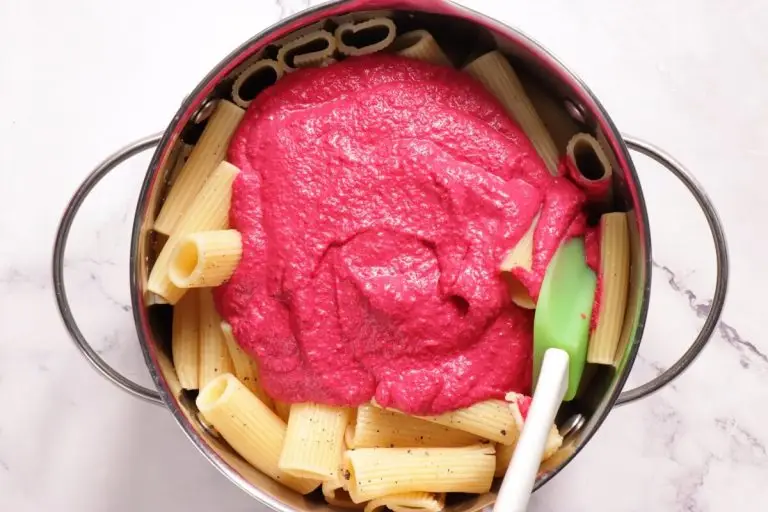 Step 7 - Beet Pasta Sauce