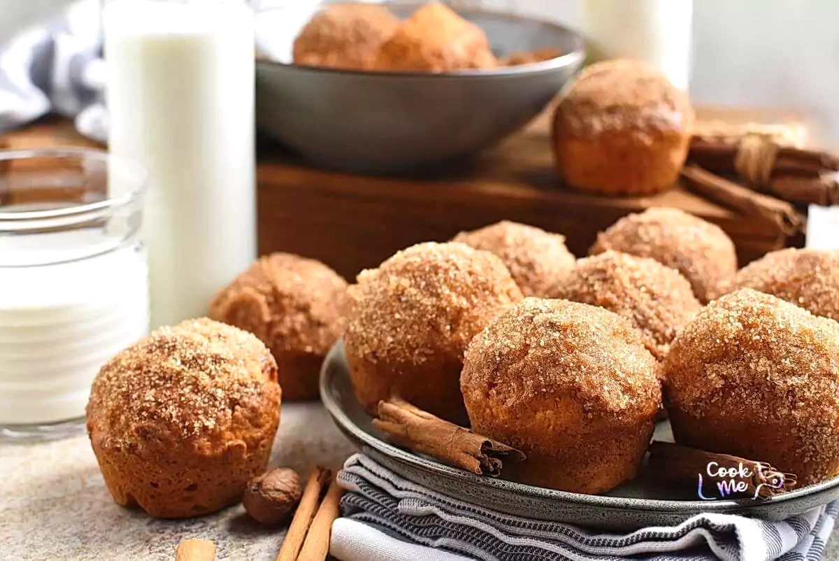 Cinnamon Sugar Donut Muffins