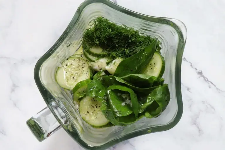Step 1 - Cold Cucumber Soup