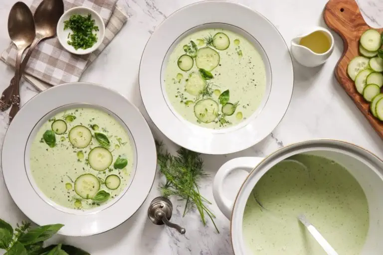 Step 4 - Cold Cucumber Soup