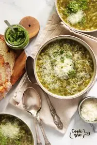 Green Pesto Minestrone
