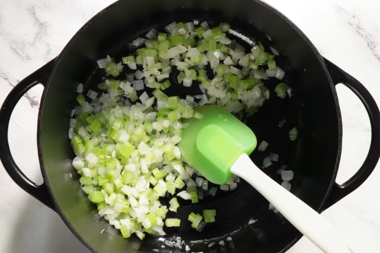 Step 1 - Green Pesto Minestrone
