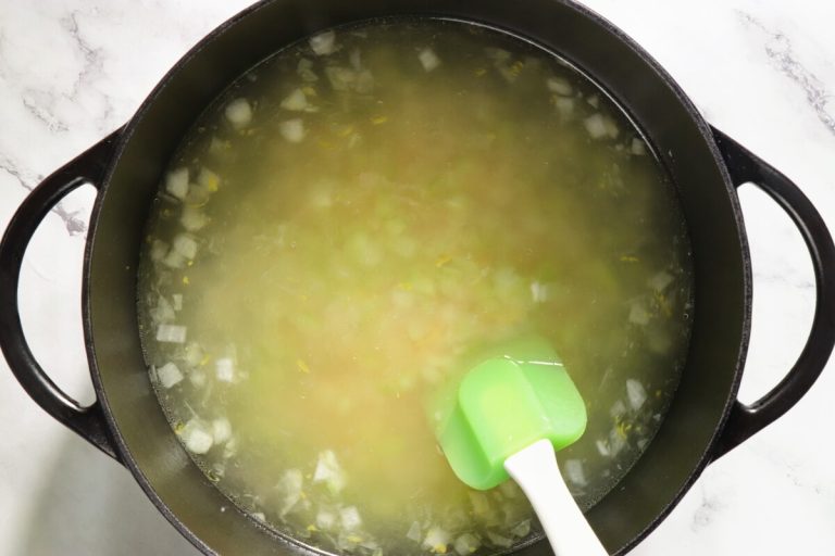 Step 2 - Green Pesto Minestrone